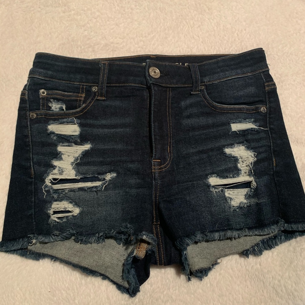 NWOT American eagle hi-rise shortie shorts